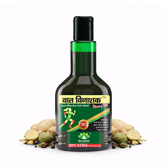 Vat Vinashak Strong Oil - Relief From Joint & Muscle Pain, Gathiya, Sciatica, Swelling