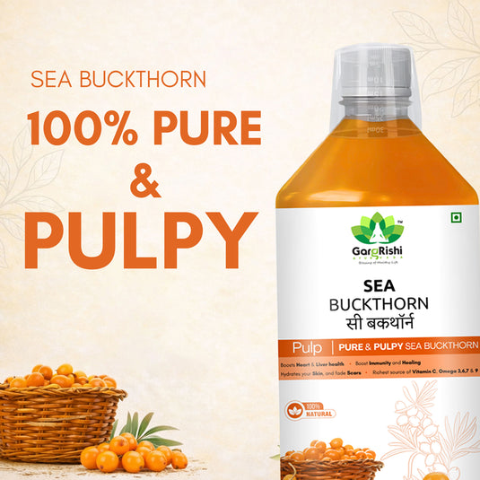 Sea Buckthorn Pulp – Complete Antioxidant & Skin Wellness Support