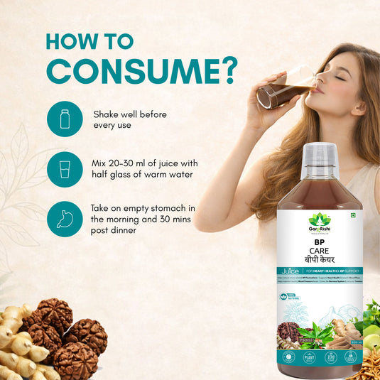 BP Care Juice – Ayurvedic Support for Healthy Blood Pressure
