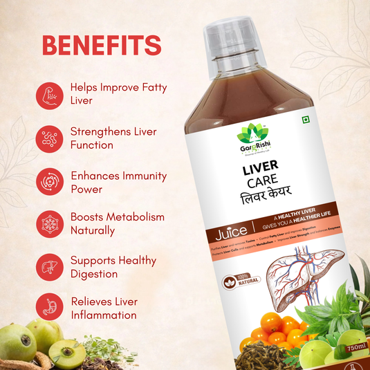 Liver Care Juice – Detoxifies, Repairs & Strengthens Liver Naturally & Fatty Liver Support | 750ml