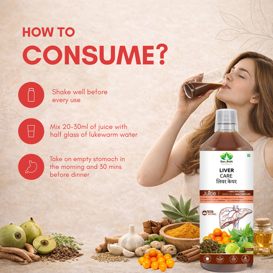 Liver Care Juice – Detoxifies, Repairs & Strengthens Liver Naturally & Fatty Liver Support | 750ml