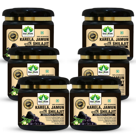 Karela Jamun with Shilajit Powder for maintaining Blood Sugar Level & Stamina Booster
