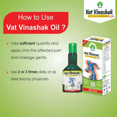 Vat Vinashak Oil 360ml (Pack of 3x120ml)