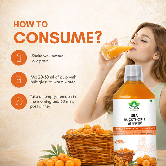Sea Buckthorn Pulp – Complete Antioxidant & Skin Wellness Support