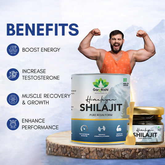 Himalayan Shilajit Resin | Stamina, Vigour, Vitality & Energy Booster