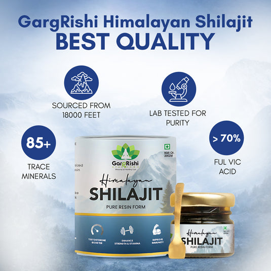 Himalayan Shilajit Resin | Stamina, Vigour, Vitality & Energy Booster