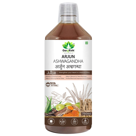 Arjun Ashwagandha Juice  – Complete Ayurvedic Solution for Heart Health & Cholesterol!