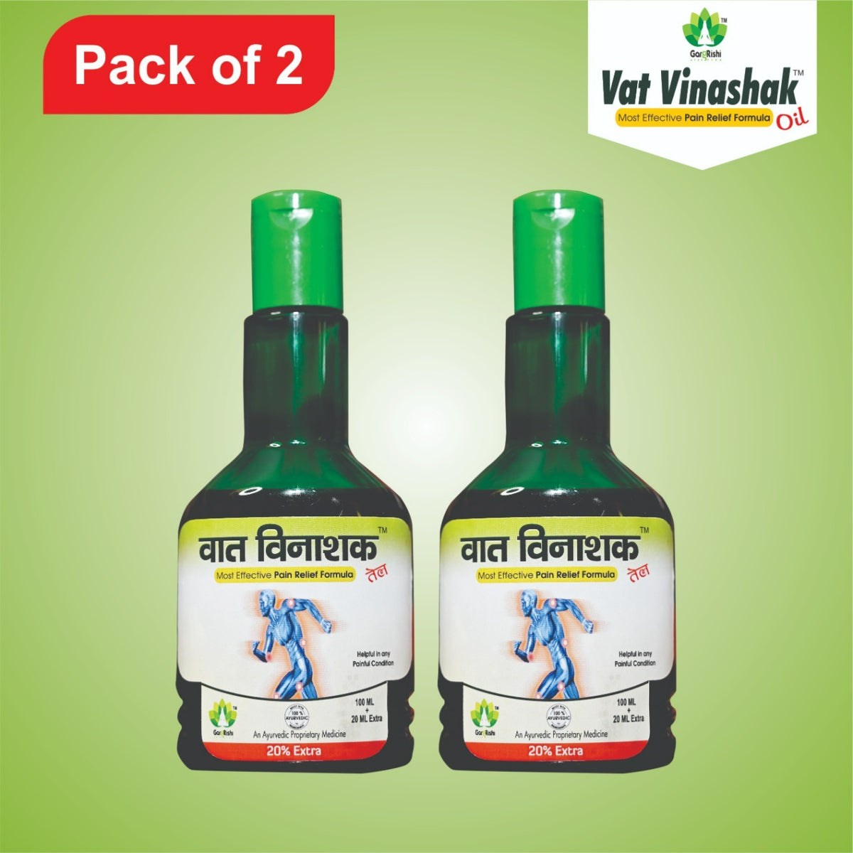Vat Vinashak Oil 240ml (Pack of 2x120ml)